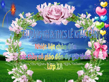 Bài giảng Toán 1 (Kết nối tri thức) - Bài 7: Hình vuông, hình tròn, hình tam giác, hình chữ nhật (Tiết 2) - Trường TH&THCS Lê Khắc Cẩn